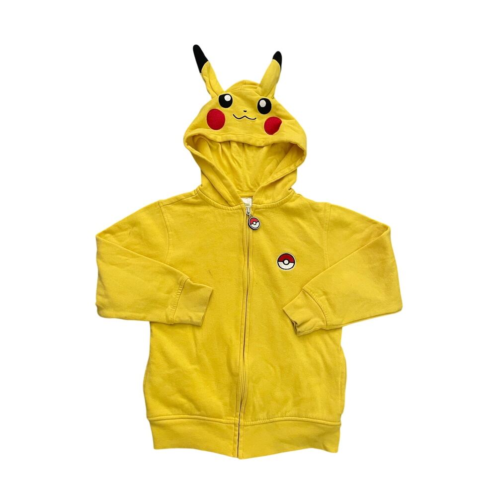 Pokemon Pikachu Boys Size S Yellow Hoodie